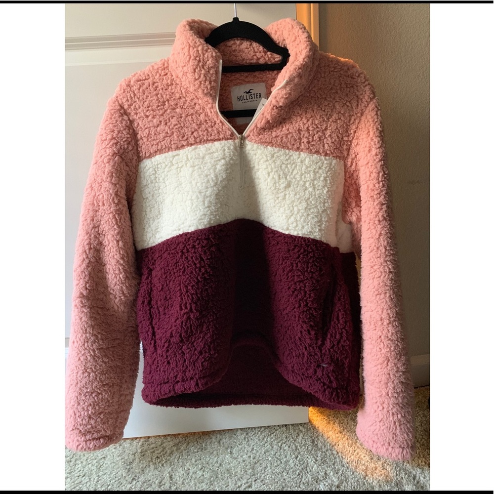 Hollister Sherpa Pullover
